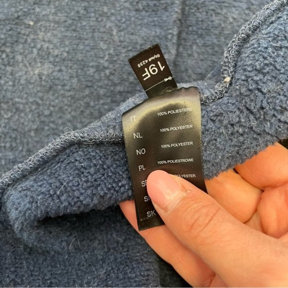 KUHL Women's Alaska Long Sweater Full Zip Jacket Coat Layer Shearling Blue XS - Picture 9 of 10